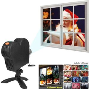 GOPLUSHTOY Christmas Xmas Light Santa Window Projector Movies Lamps Display GOPLUSHTOY Christmas Xmas Light Santa Window Projector Movies Lamps Display