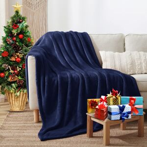 Imperial Rooms (Navy/ Blue- Fleece Blankets Throw) Large Fleece Blankets Faux Fur Warm Sofa Bed Imperial Rooms (Navy/ Blue- Fleece Blankets Throw) Large Fleece Blankets Faux Fur Warm Sofa Bed