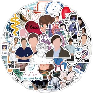 TIANCI 50pcs The Good Doctor Stickers for Teens Adults Laptop, American TV Show Vinyl f TIANCI 50pcs The Good Doctor Stickers for Teens Adults Laptop, American TV Show Vinyl f