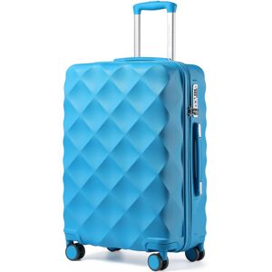Unbranded (Robin's Egg Blue, 28 Inch) 1 to 4 Pcs ABS Hard Shell Travel Suitcase with TSA L Unbranded (Robin's Egg Blue, 28 Inch) 1 to 4 Pcs ABS Hard Shell Travel Suitcase with TSA L