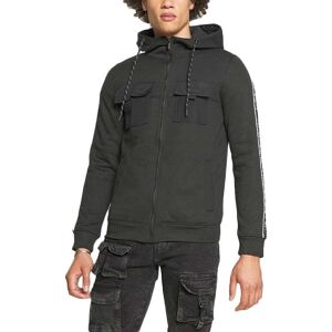 (Jet Black, L) BRAVE SOUL ATTU Mens Pullover Hoodie Fleece (Jet Black, L) BRAVE SOUL ATTU Mens Pullover Hoodie Fleece