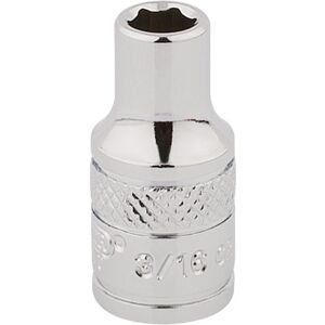 Draper HI-TORQ® 6 Point Socket, 1/4"" Sq. Dr., 3/16"" Draper HI-TORQ® 6 Point Socket, 1/4"" Sq. Dr., 3/16""