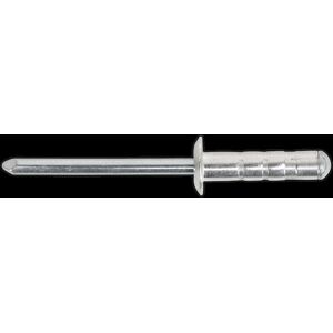 Sealey Aluminium Multi-Grip Rivet Standard Flange Ø3.2 x 10mm Pack of 200 Sealey Aluminium Multi-Grip Rivet Standard Flange Ø3.2 x 10mm Pack of 200