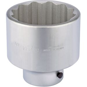 Elora Bi-Hexagon Socket, 1"" Sq. Dr., 80mm Elora Bi-Hexagon Socket, 1"" Sq. Dr., 80mm