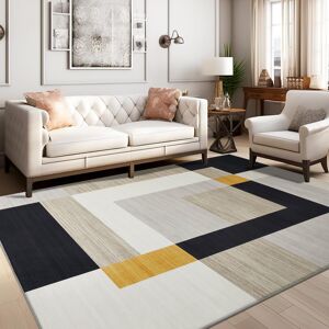 Yorkshire Bedding (200 x 290 cm (6 ft 5 in x 9 ft 5in), Milo ) Extra Large Area Rugs Printed Geome Yorkshire Bedding (200 x 290 cm (6 ft 5 in x 9 ft 5in), Milo ) Extra Large Area Rugs Printed Geome