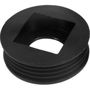 SPARES2GO Rainwater Downpipe Adaptor 65mm Square / 68mm Round Pipe to 110mm Soil Waste Dra SPARES2GO Rainwater Downpipe Adaptor 65mm Square / 68mm Round Pipe to 110mm Soil Waste Dra