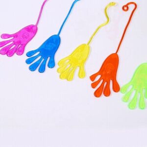 Unbranded 5 Pcs Stretchable Squishy Sticky Hands Palm Party Favor Toys Novelty Prizes Kids Unbranded 5 Pcs Stretchable Squishy Sticky Hands Palm Party Favor Toys Novelty Prizes Kids