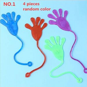 Unbranded 4pcs/12pcs Elastically stretchable sticky palm poop Climbing Tricky hands toys Unbranded 4pcs/12pcs Elastically stretchable sticky palm poop Climbing Tricky hands toys