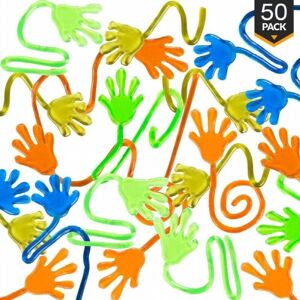 Unbranded 50 Pcs Kids Funny Sticky Hands toy Palm Elastic Sticky Squishy Slap Palm Toy kid Unbranded 50 Pcs Kids Funny Sticky Hands toy Palm Elastic Sticky Squishy Slap Palm Toy kid