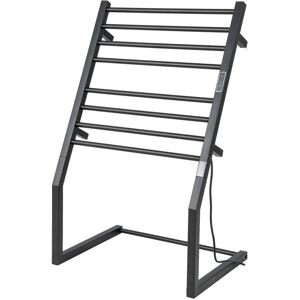 Costway 2-in-1 Towel Warmer Rack 8 Bars Freestanding & Wall Mounted Towel Warmer Rack Costway 2-in-1 Towel Warmer Rack 8 Bars Freestanding & Wall Mounted Towel Warmer Rack