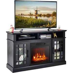 Costway Fireplace TV Stand for TVs up to 55 Inches With 2000W Electric Fireplace Insert Costway Fireplace TV Stand for TVs up to 55 Inches With 2000W Electric Fireplace Insert
