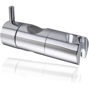 Unbranded Adjustable 360 Shower Head Bracket Clip 22mm - ABS Chrome Finish, Anti-Slip, Res Unbranded Adjustable 360 Shower Head Bracket Clip 22mm - ABS Chrome Finish, Anti-Slip, Res