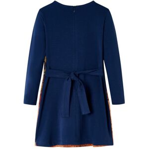 VidaXL (navy, 116) Kids' Dress with Long Sleeves Toddler Children Kids Girl's Dress Hor VidaXL (navy, 116) Kids' Dress with Long Sleeves Toddler Children Kids Girl's Dress Hor
