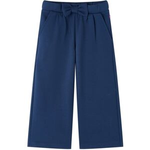 VidaXL (92) Kids' Pants Toddler Trousers with Pockets Clothes Pants with Wide Legs Navy VidaXL (92) Kids' Pants Toddler Trousers with Pockets Clothes Pants with Wide Legs Navy