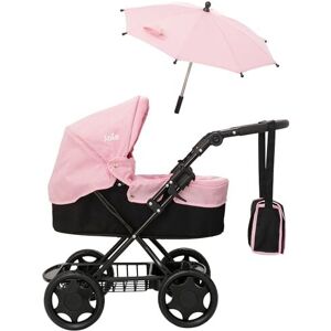 HTI Joie Junior Classic Pram & Parasol Includes Matching Changing Bag & Adjustable HTI Joie Junior Classic Pram & Parasol Includes Matching Changing Bag & Adjustable