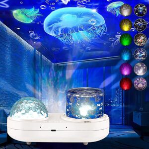Unbranded Ocean Light Projector For Bedroom, 360 Degree Rotating Night Lights Projector 6 Unbranded Ocean Light Projector For Bedroom, 360 Degree Rotating Night Lights Projector 6
