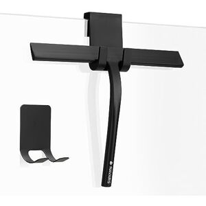 Navaris Silicone Shower Squeegee 28x22 cm No-Drill Wall-Mounted Glass Door Scr Navaris Silicone Shower Squeegee 28x22 cm No-Drill Wall-Mounted Glass Door Scr