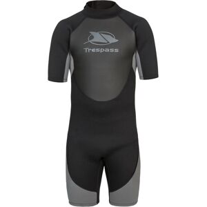 (M, Black) Trespass Mens Wetsuit Short Sleeved Neoprene Scuba (M, Black) Trespass Mens Wetsuit Short Sleeved Neoprene Scuba