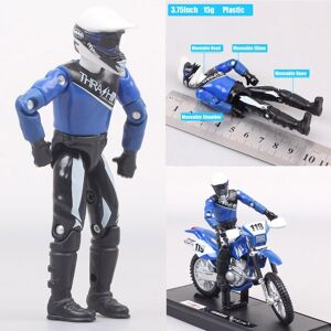 Maxpower (D1) 1pcs 1/18 Scale 3.75 Inch Racer Action Figure For Motorcycle Rider Villopot Maxpower (D1) 1pcs 1/18 Scale 3.75 Inch Racer Action Figure For Motorcycle Rider Villopot