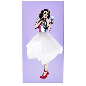 BGHONE ( Purple) Flying Skirt Tissue Box-Classy Girl Charming Vintage Art Tissue Holde BGHONE ( Purple) Flying Skirt Tissue Box-Classy Girl Charming Vintage Art Tissue Holde