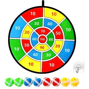RFJRYK,L 14 Dartboard With Sticky Double Sided Dart Board Games Toys RFJRYK,L 14 Dartboard With Sticky Double Sided Dart Board Games Toys