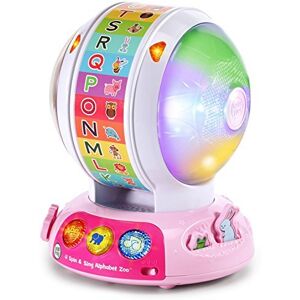 LeapFrog 80-601460 Spin and Sing Alphabet Zoo Amazon Exclusive, Pink, Circular Wheel LeapFrog 80-601460 Spin and Sing Alphabet Zoo Amazon Exclusive, Pink, Circular Wheel