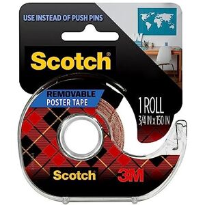 3M Scotch Scotch Removable Poster Tape 3M Scotch Scotch Removable Poster Tape