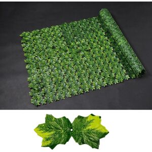 SKESRJTOP (100x300cm, Colorful Maple Leaf) 50×500cm Leaf Fence Ivy Privacy Screen Balcony SKESRJTOP (100x300cm, Colorful Maple Leaf) 50×500cm Leaf Fence Ivy Privacy Screen Balcony