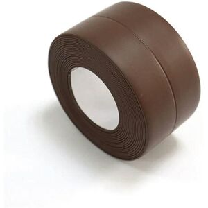 nobrandname (Brown, 1Meterx3.8cm) For Bathroom Kitchen Accessories Shower Bath Sealing Strip nobrandname (Brown, 1Meterx3.8cm) For Bathroom Kitchen Accessories Shower Bath Sealing Strip