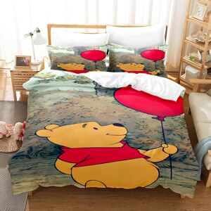 Unbranded (1, King(220x240cm)) Cute cartoon Winnie the Pooh bedding three-piece four-piece Unbranded (1, King(220x240cm)) Cute cartoon Winnie the Pooh bedding three-piece four-piece