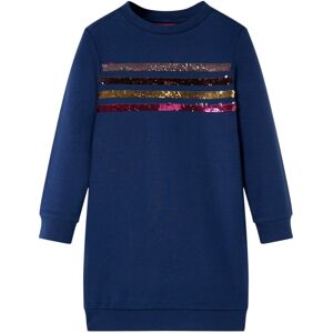VidaXL (92) Kids' Sweatshirt Dress Long Sleeves School Girls' Dress Sequined Stripes Na VidaXL (92) Kids' Sweatshirt Dress Long Sleeves School Girls' Dress Sequined Stripes Na