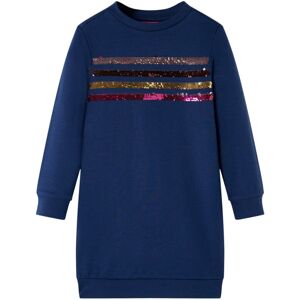 VidaXL (104) Kids' Sweatshirt Dress Long Sleeves School Girls' Dress Sequined Stripes N VidaXL (104) Kids' Sweatshirt Dress Long Sleeves School Girls' Dress Sequined Stripes N