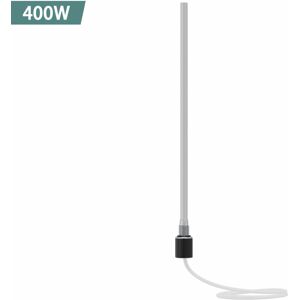 (Black, 400W) NRG Electric Heating Element for Heated Towel Rail Radiator Rads (Black, 400W) NRG Electric Heating Element for Heated Towel Rail Radiator Rads