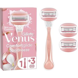 Gillette Venus ComfortGlide Spa Breeze Women's Razor +, 3 2-In-1 Razor Blade Ref Gillette Venus ComfortGlide Spa Breeze Women's Razor +, 3 2-In-1 Razor Blade Ref