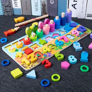 FLEMYE (762 4in1) Kids Montessori Educational Wooden Math Toys Children Busy Board Coun FLEMYE (762 4in1) Kids Montessori Educational Wooden Math Toys Children Busy Board Coun