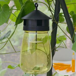 SKESRJTOP (black) 1 PCS Wasp Trap Fruit Fly Flies Insect Bug Hanging Honey-Trap Catcher Ki SKESRJTOP (black) 1 PCS Wasp Trap Fruit Fly Flies Insect Bug Hanging Honey-Trap Catcher Ki