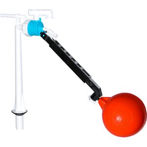 SPARES2GO 1/2" Bottom Entry Valve Straight Toilet Cistern Filling Inlet 4 1/2" Ball Float SPARES2GO 1/2" Bottom Entry Valve Straight Toilet Cistern Filling Inlet 4 1/2" Ball Float