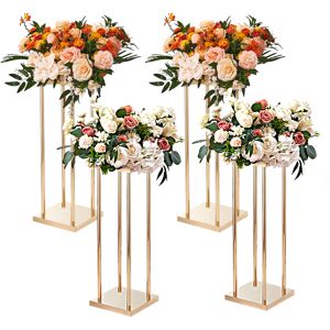 VEVOR 4PCS Column Wedding Flower Stand Cylindrical Display Rack 80cm Metal VEVOR 4PCS Column Wedding Flower Stand Cylindrical Display Rack 80cm Metal