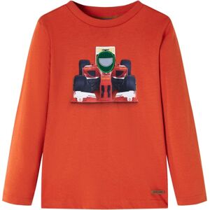VidaXL (orange, 128) Kids' T-shirt with Long Sleeves Children's T Shirt Tops Tee Racing VidaXL (orange, 128) Kids' T-shirt with Long Sleeves Children's T Shirt Tops Tee Racing