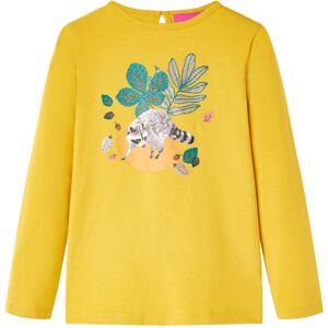 VidaXL (ochre, 92) Kids' T-shirt with Long Sleeves Children's T Shirt Kids' Tops Tee An VidaXL (ochre, 92) Kids' T-shirt with Long Sleeves Children's T Shirt Kids' Tops Tee An