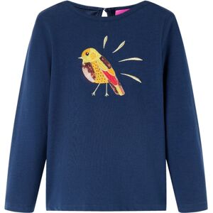 VidaXL (navy blue, 116) Kids' T-shirt with Long Sleeves Children's T Shirt Kids' Tops T VidaXL (navy blue, 116) Kids' T-shirt with Long Sleeves Children's T Shirt Kids' Tops T