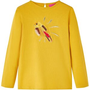 VidaXL (ochre, 92) Kids' T-shirt with Long Sleeves Children's T Shirt Kids' Tops Tee Bi VidaXL (ochre, 92) Kids' T-shirt with Long Sleeves Children's T Shirt Kids' Tops Tee Bi