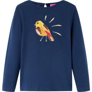 VidaXL (navy blue, 104) Kids' T-shirt with Long Sleeves Children's T Shirt Kids' Tops T VidaXL (navy blue, 104) Kids' T-shirt with Long Sleeves Children's T Shirt Kids' Tops T