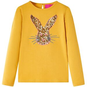 VidaXL (ochre, 128) Kids' T-shirt with Long Sleeves Children's T Shirt Kids' Tops Tee R VidaXL (ochre, 128) Kids' T-shirt with Long Sleeves Children's T Shirt Kids' Tops Tee R