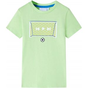 VidaXL (lime, 104) Kids' T-shirt Toddler Children T Shirt Tee Kids' Top Football Goal D VidaXL (lime, 104) Kids' T-shirt Toddler Children T Shirt Tee Kids' Top Football Goal D