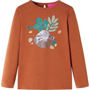 VidaXL (cognac, 140) Kids' T-shirt with Long Sleeves Children's T Shirt Kids' Tops Tee VidaXL (cognac, 140) Kids' T-shirt with Long Sleeves Children's T Shirt Kids' Tops Tee