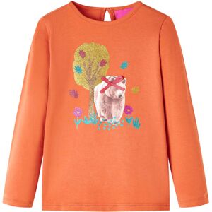 VidaXL (orange, 140) Kids' T-shirt with Long Sleeves Children's T Shirt Kids' Tops Tee VidaXL (orange, 140) Kids' T-shirt with Long Sleeves Children's T Shirt Kids' Tops Tee