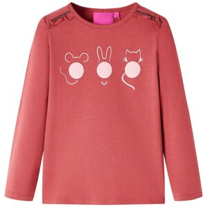 VidaXL (pink, 92) Kids' T-shirt with Long Sleeves Children's T Shirt Tops Tee Animals P VidaXL (pink, 92) Kids' T-shirt with Long Sleeves Children's T Shirt Tops Tee Animals P
