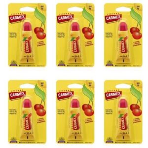 Carmex SPF15 Cherry Lip Balm Tube 10g (C13) (Pack of 6) Carmex SPF15 Cherry Lip Balm Tube 10g (C13) (Pack of 6)