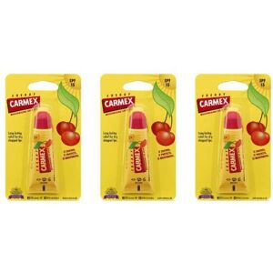 Carmex SPF15 Cherry Lip Balm Tube 10g (C13) (Pack of 3) Carmex SPF15 Cherry Lip Balm Tube 10g (C13) (Pack of 3)